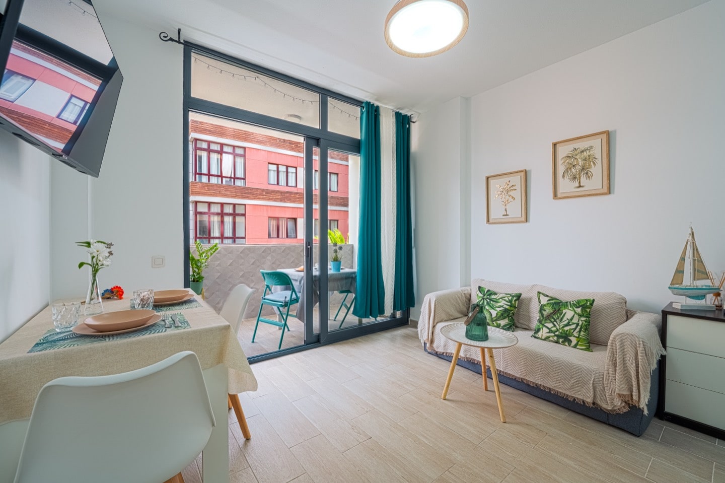 Casita Palmera - Vista exterior edificio 4ª planta, Playa de Las Canteras