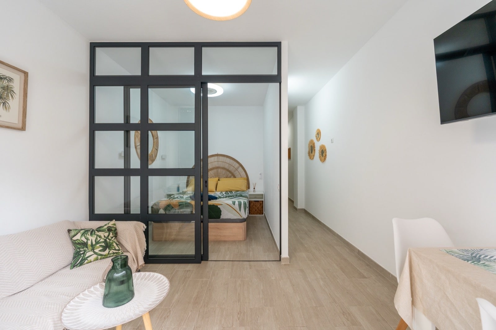 Casita Palmera - Detalle decoración interior